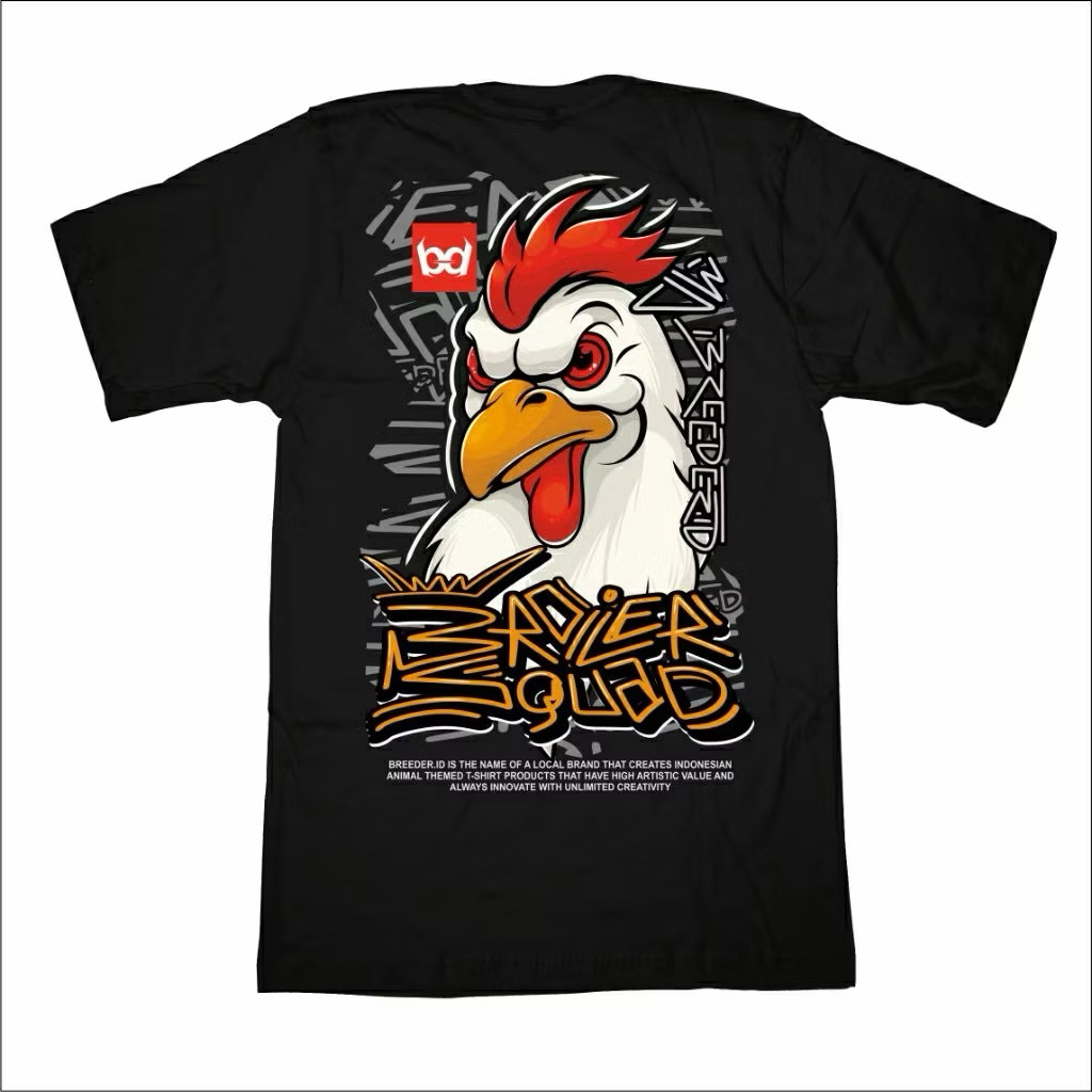 KAOS-TSHIRT PETERNAK AYAM BROILER SQUAD