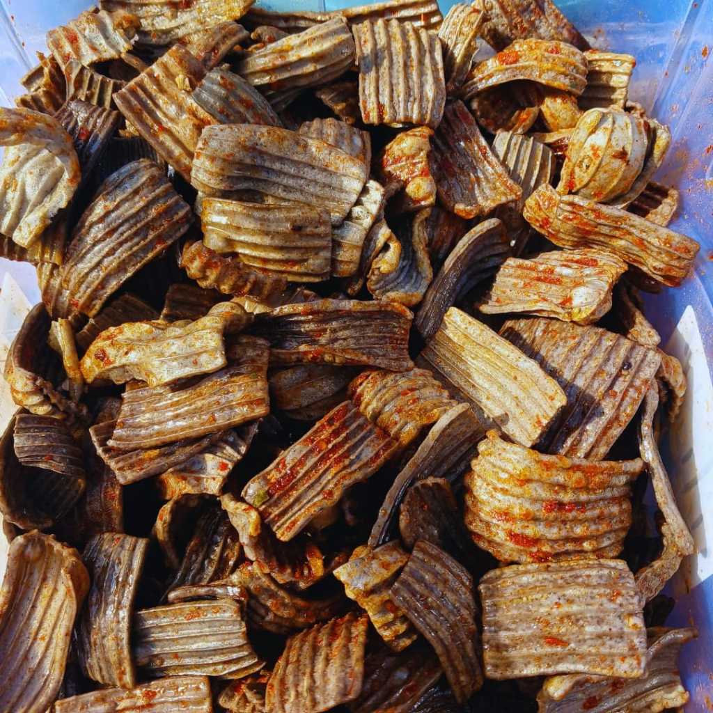 

Seblak Kerupuk Jengkol Pedas Daun Jeruk Kemasan 500gr