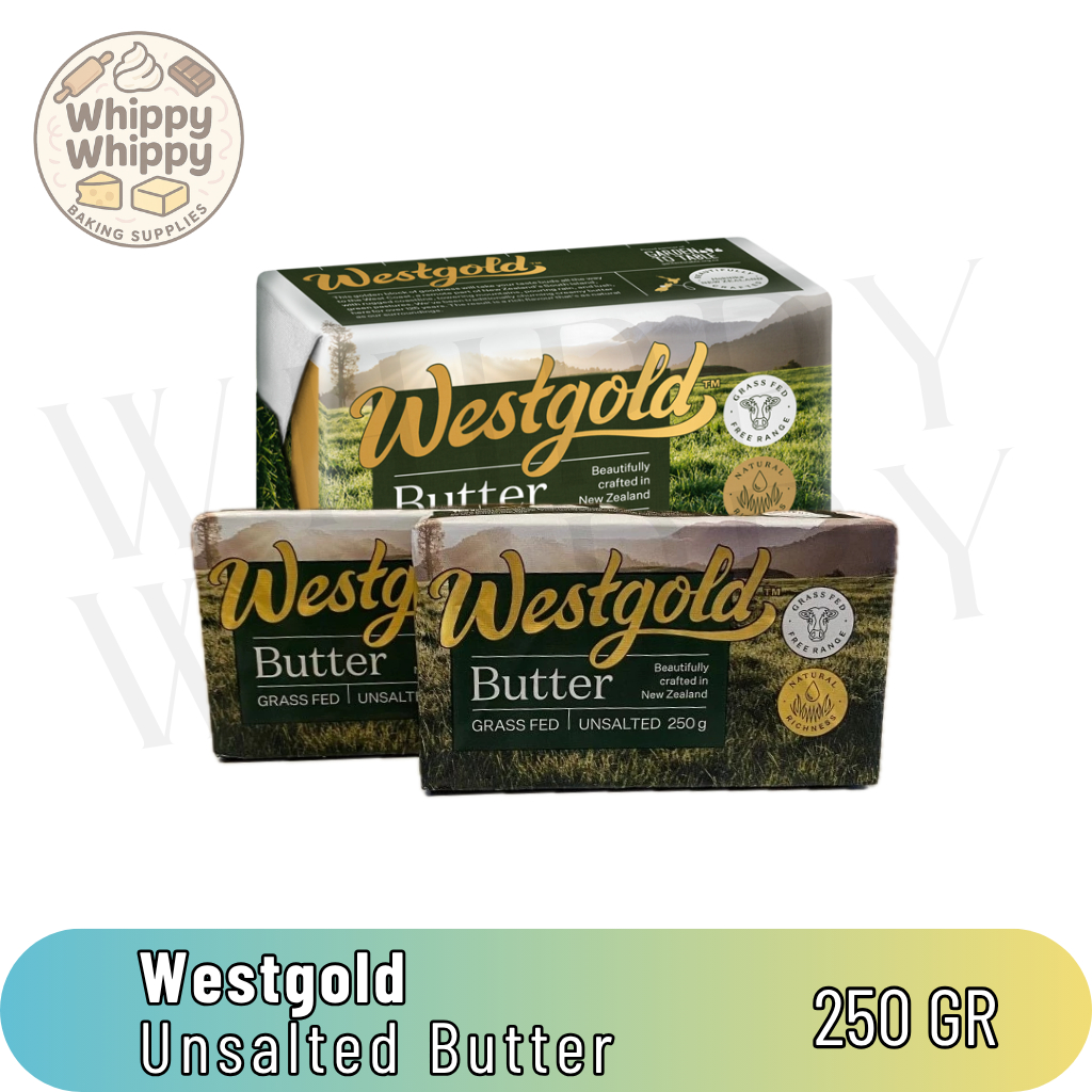 

Westgold Unsalted Butter Premium 250 gr / Unsalted Butter 250 GR