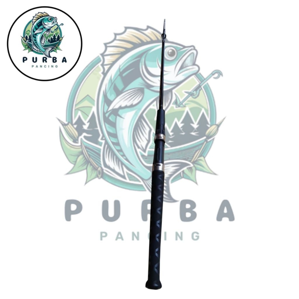 Pangkal Joran Pancing 80CM| Bawahan Fiber Solid Sudah Komplit