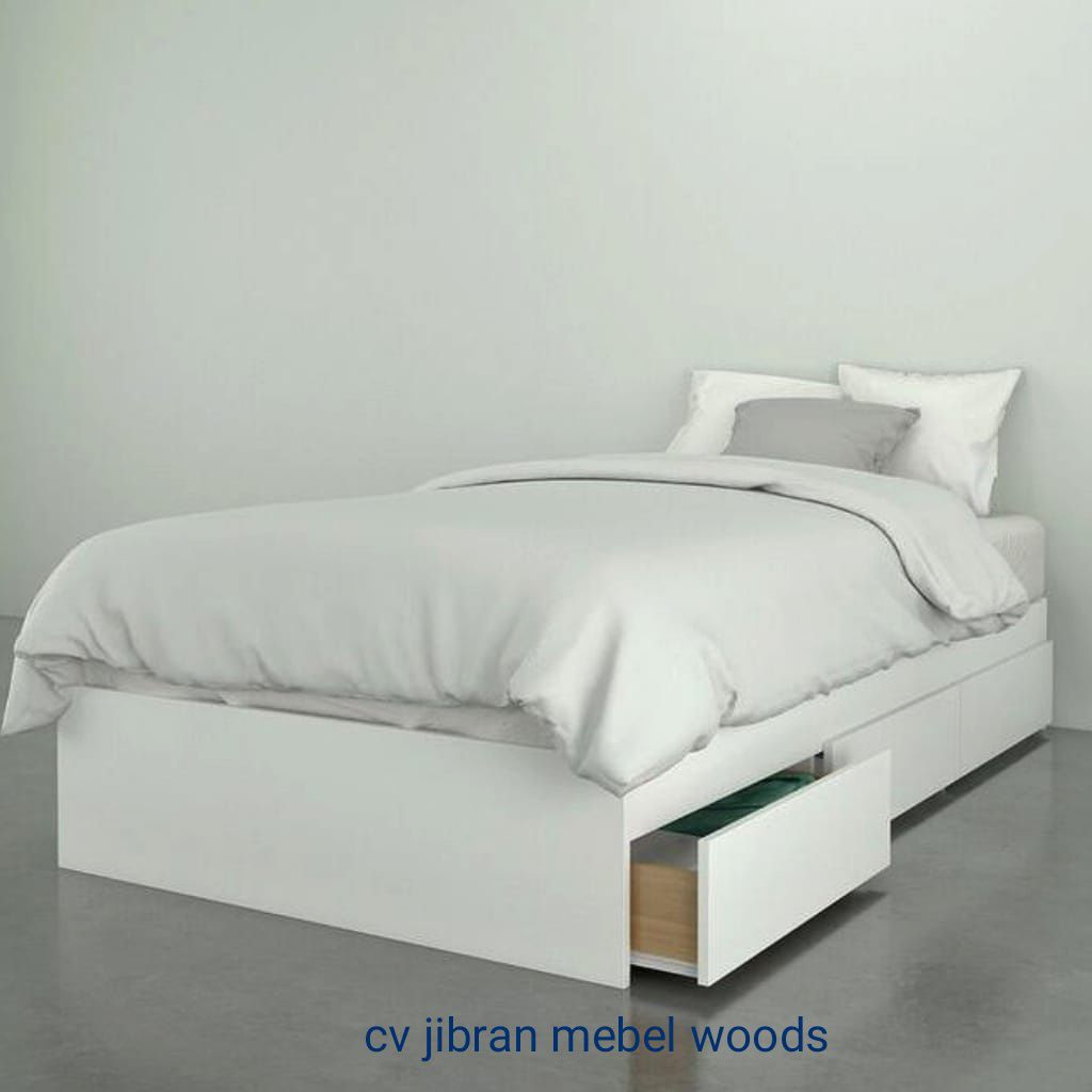 Dipan beds minimalis tanpa sandaran UK 100x200