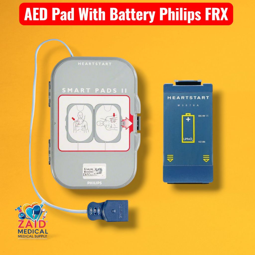 Pad Aed Philips Heartstart FRX+Battery pack