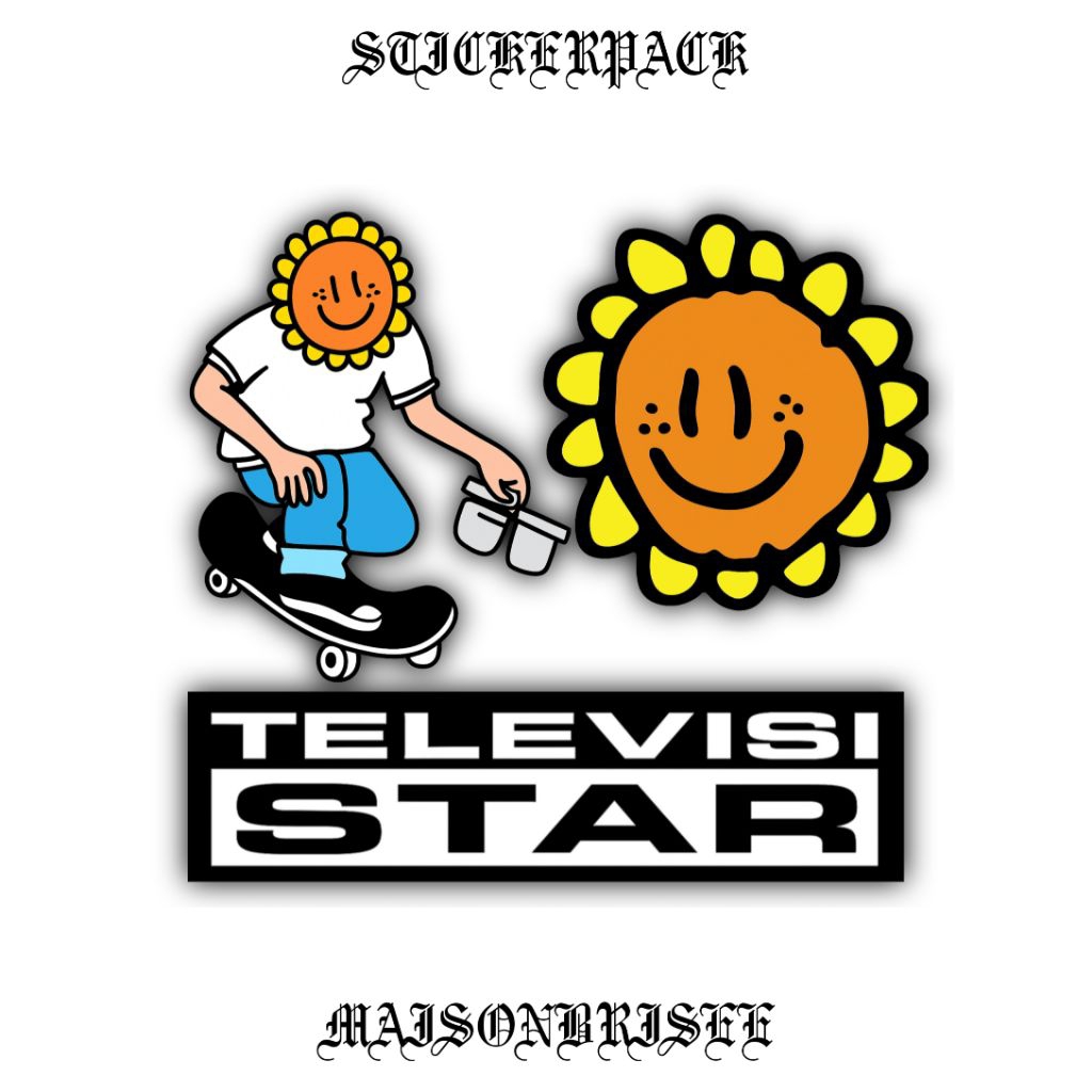 

STICKERPACK TELEVISI STAR [TVS]