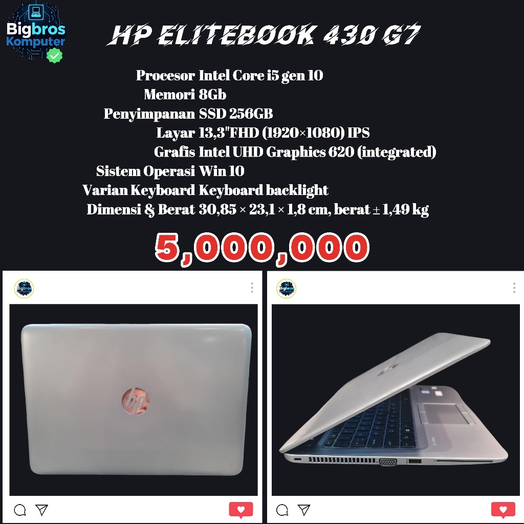 HP ELITEBOOK 430 G7