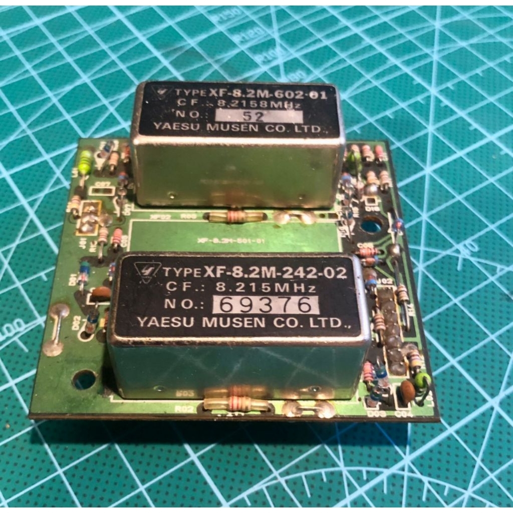 Parts of Yaesu FT80c RF Board incl filter AM dan SSB 6kHz