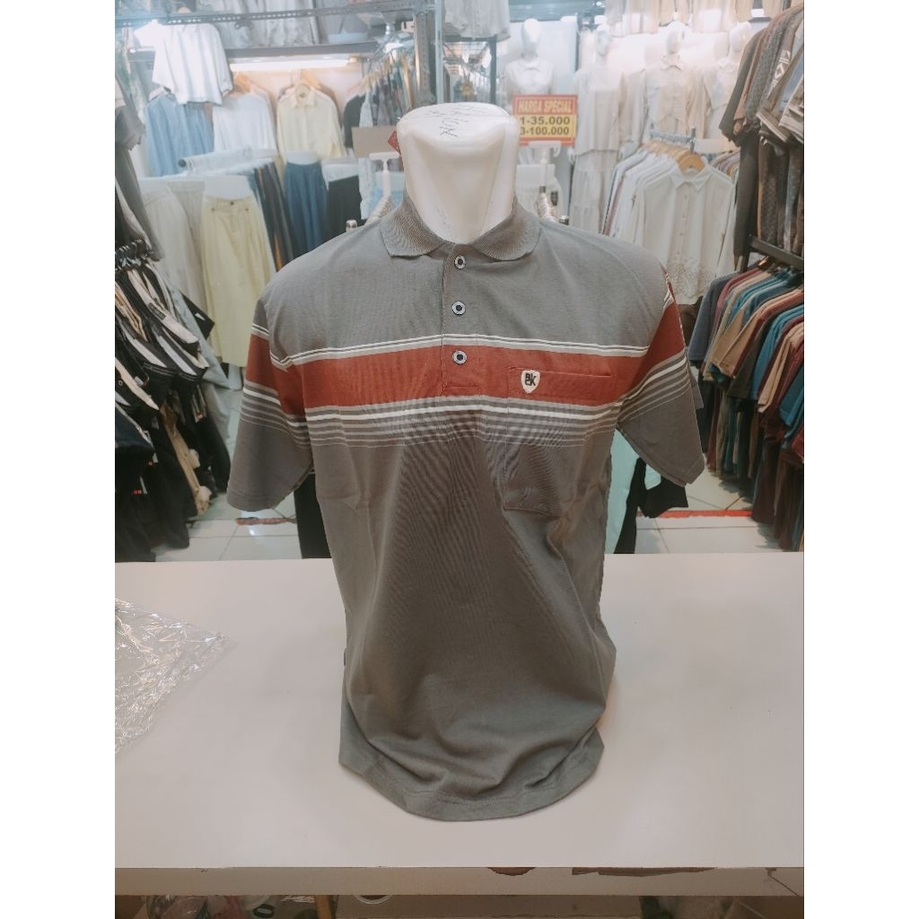 Kaos Kerah / Baju Kerah Saku