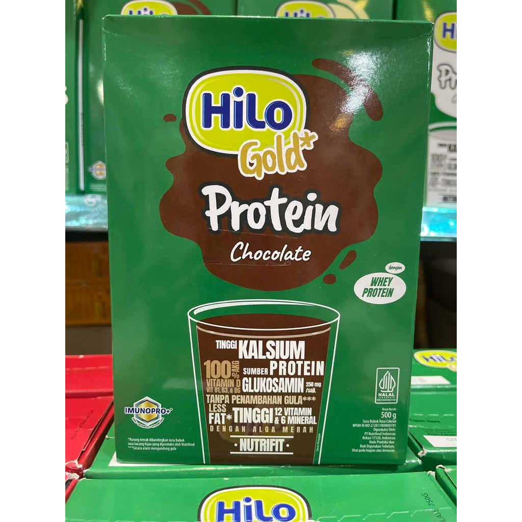 

HILO GOLD 500gram. Susu Tinggi Kalsium Rendah Lemak