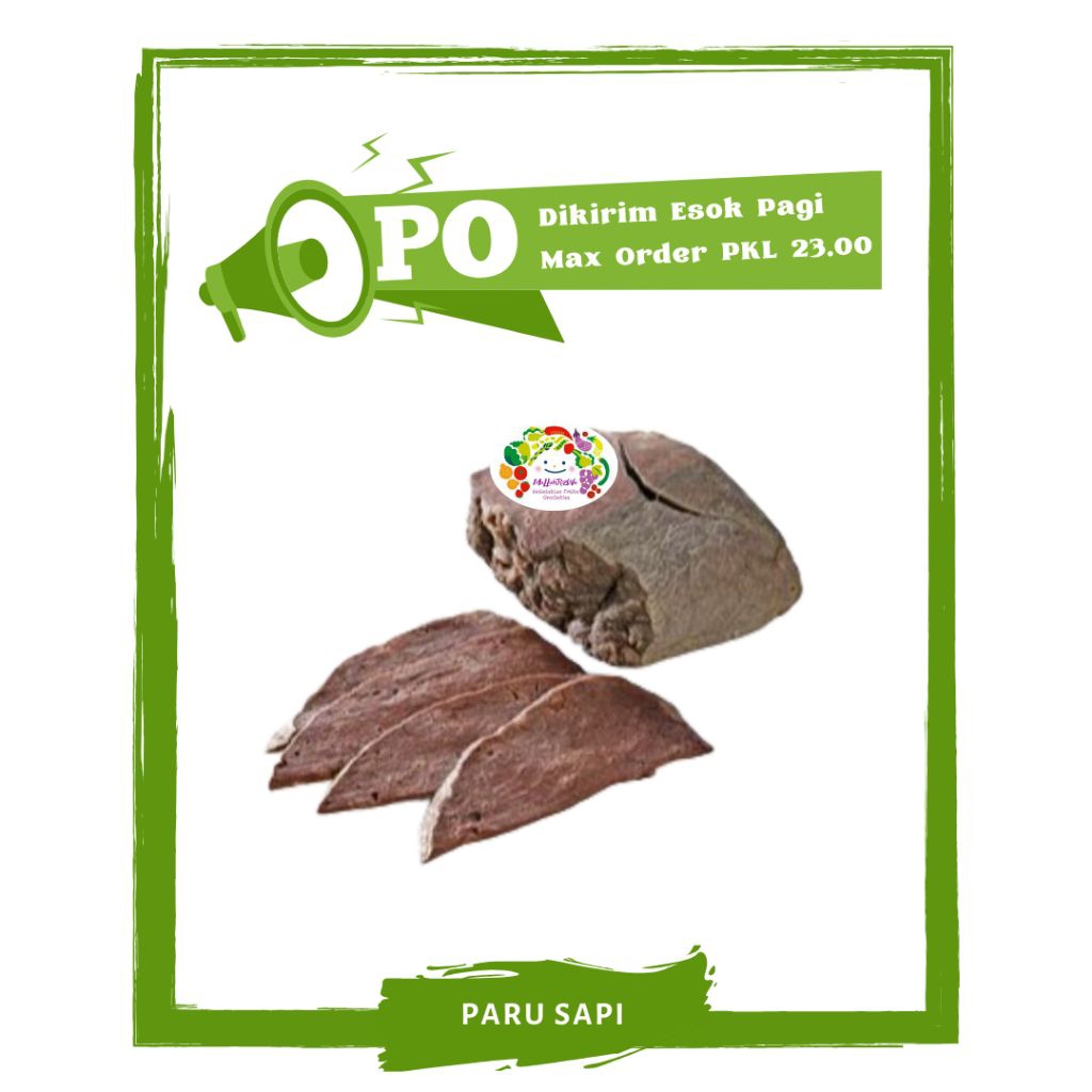 

Paru Sapi / Daging Segar PO Mallahrizwa