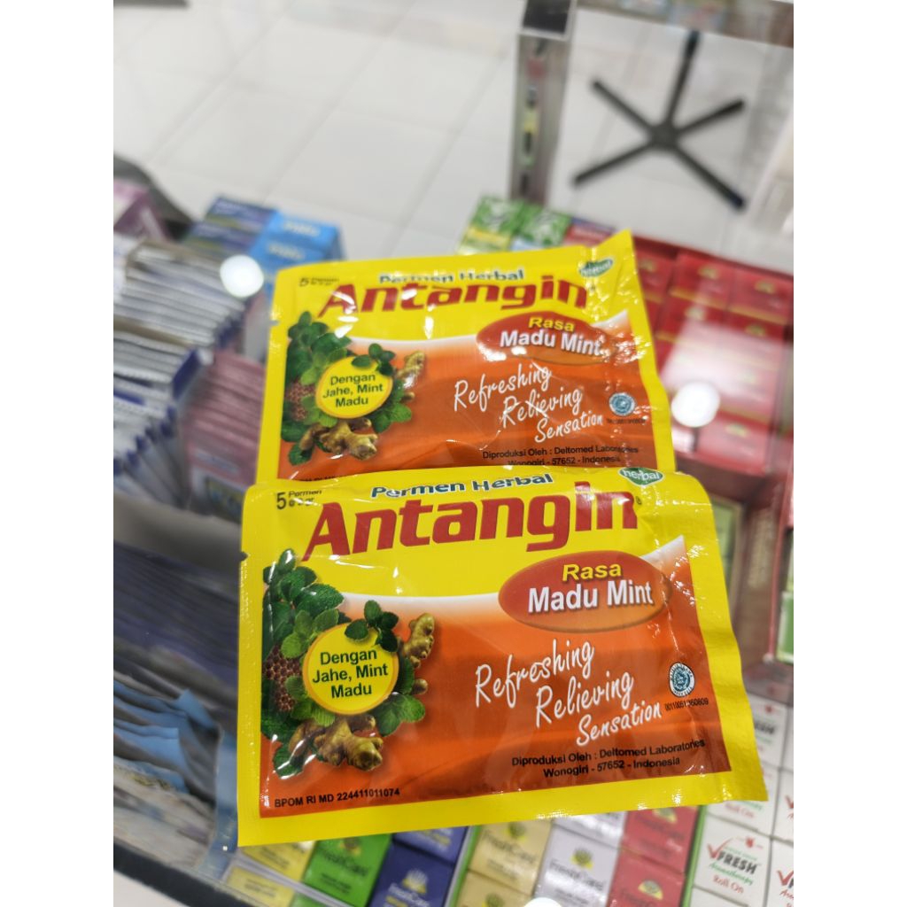

Permen Antangin / Permen untuk melegakan tenggorokan dan menghangatkan tubuh / Permen Masuk Angin