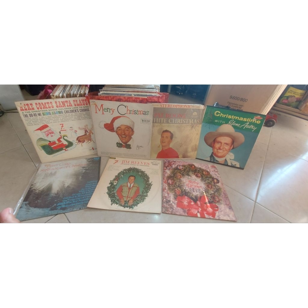 borongan piringan hitam Vinyl, ph lagu lagu natal chrismas