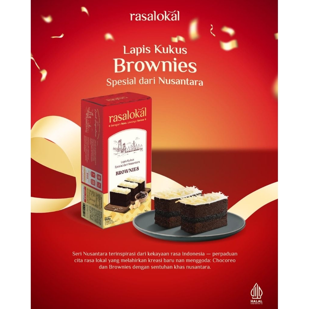 

Lapis Talas Rasalokal d/h Nusarasa, special by Sangkuriang.