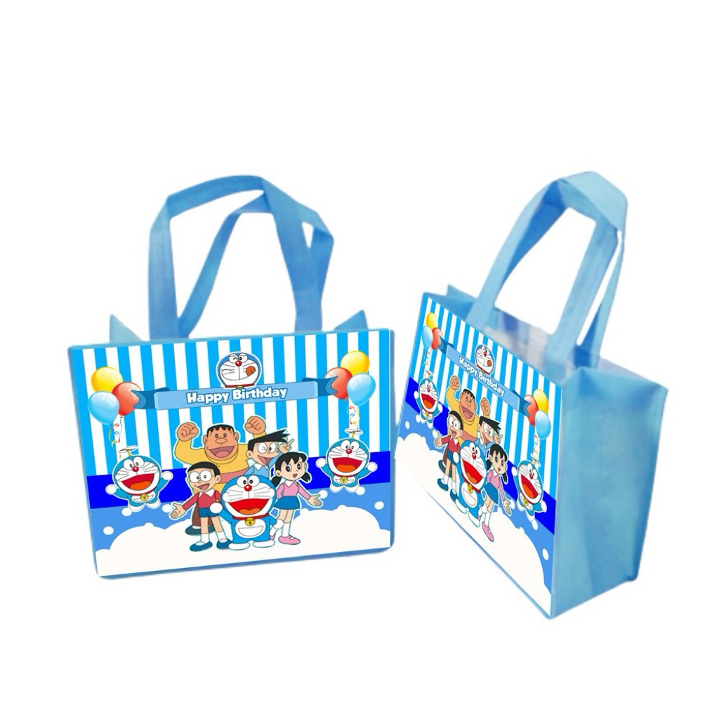 

Tas Ultah Anak Doraemon | Tas Souvenir | Tas Kado | Tas Tenteng