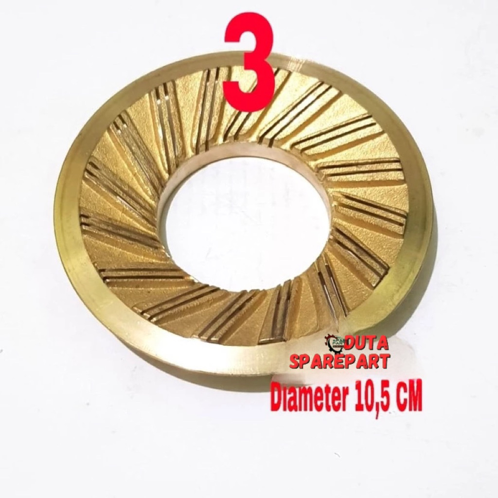 No. 03 Burner kompor gas model Xentro baru besar - Kuningan kompor blue gas / Korina