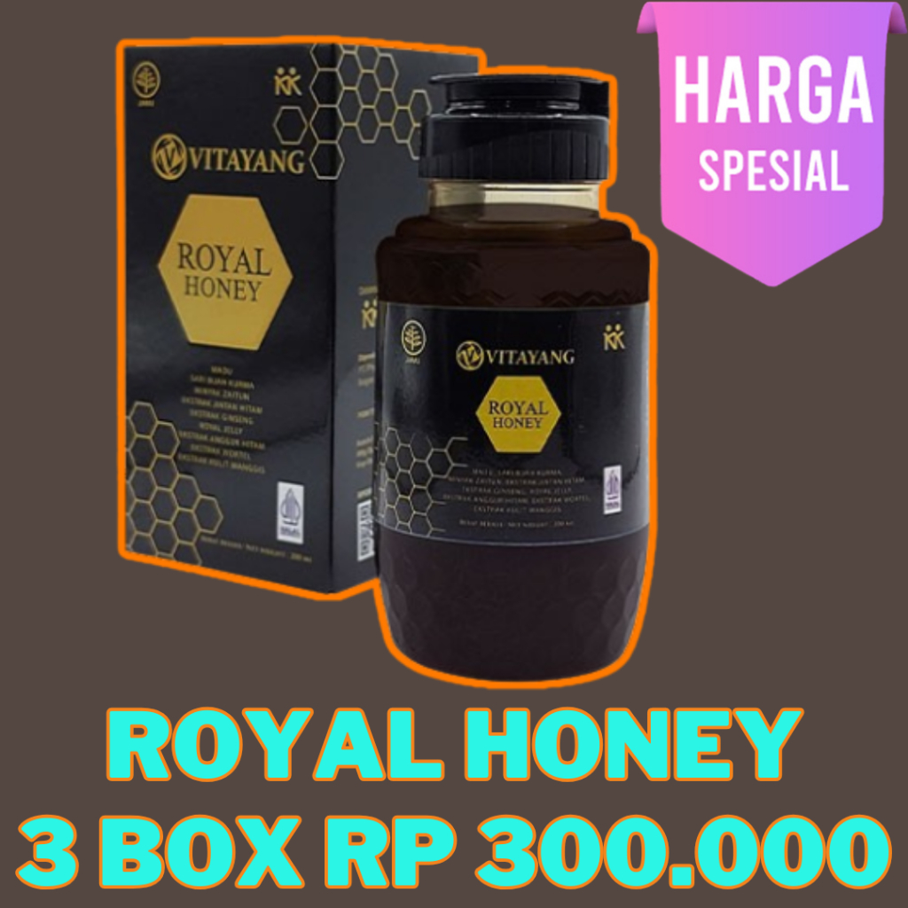 

Vitayang Royal Honey - Herbal Lengkap Tiap Hari! Pilihan Tepat untuk Gaya Hidup Sehat KK Indonesia