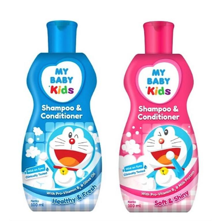 My Baby Kids Shampoo & Conditioner Anak 180ml