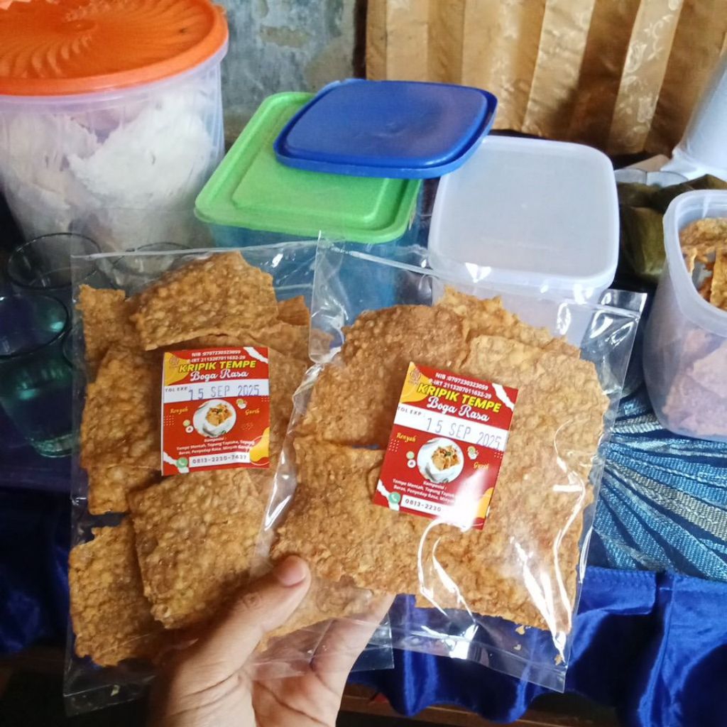 

Keripik Tempe Boga Rasa
