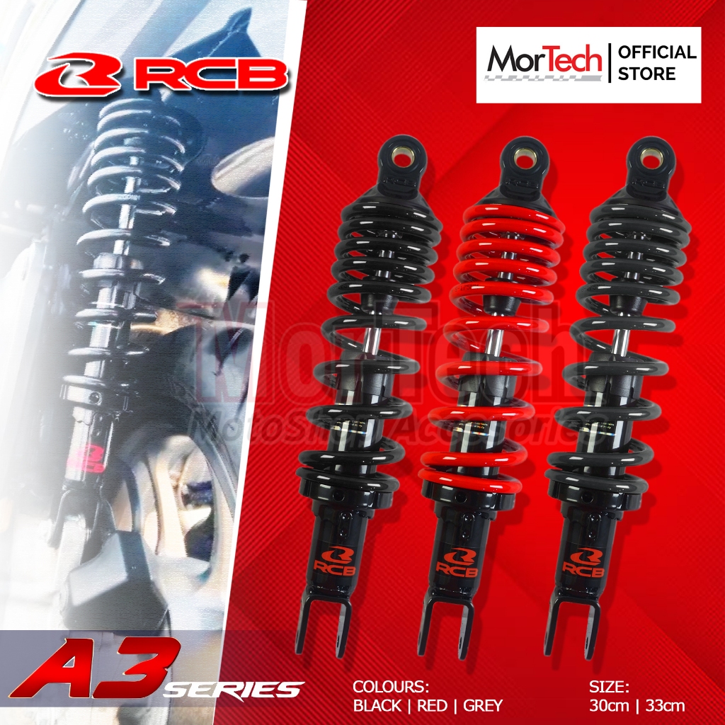 Shockbreaker RCB A3 Series Non Tabung untuk motor Yamaha Grand Filano Fazzio Giorno Scoopy 2022 Beat