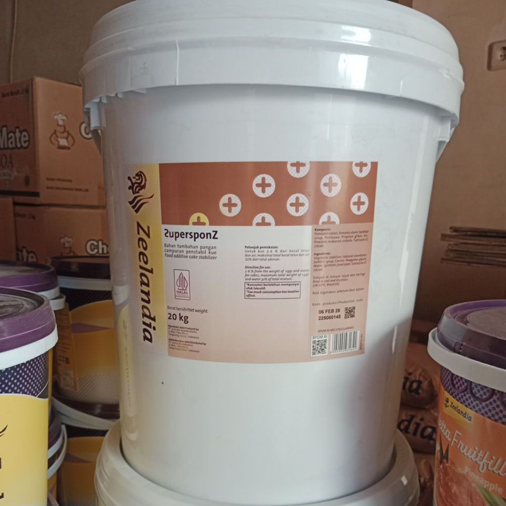 

zeelandia supersponz uk 20 kg / pail