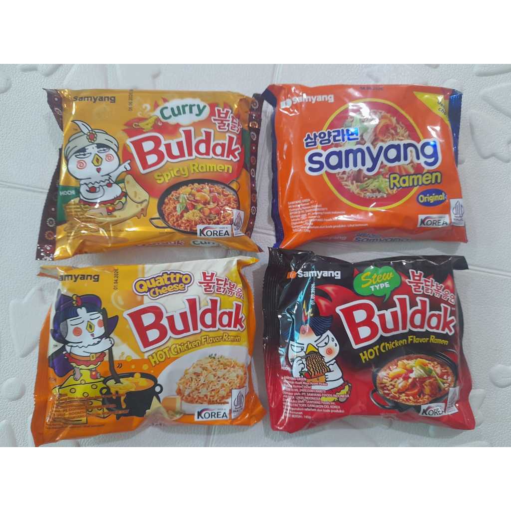 

SAMYANG Buldak Stew/ Curry /Cheese/ Ramen 145gr Korea