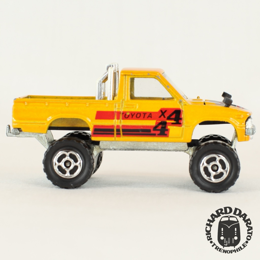 1:56 Majorette 200 No.292 Toyota H.4X4 Pick Up Truck In Yellow