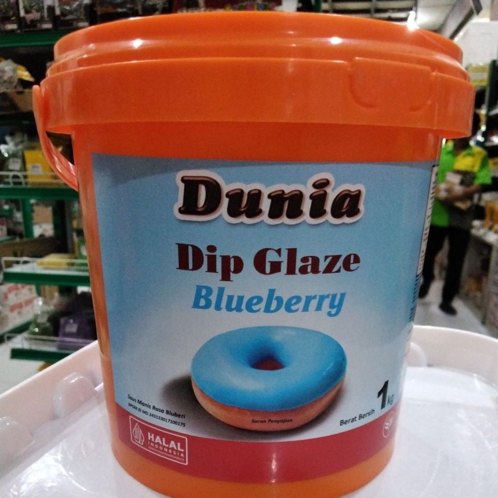 

DUNIA DIP GLAZE BLUEBERRY 1KG