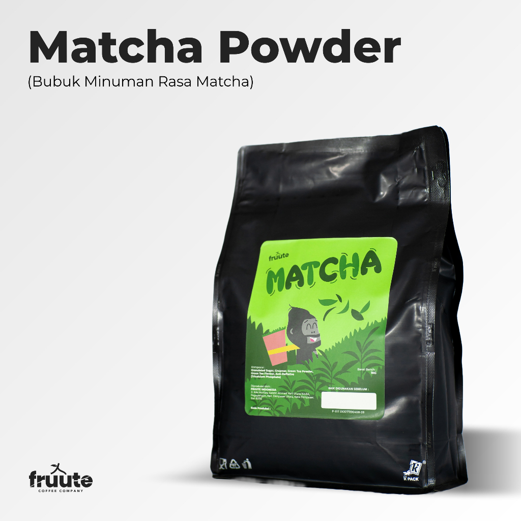 

Matcha Powder (Bubuk Minuman Rasa Matcha) - 1kg