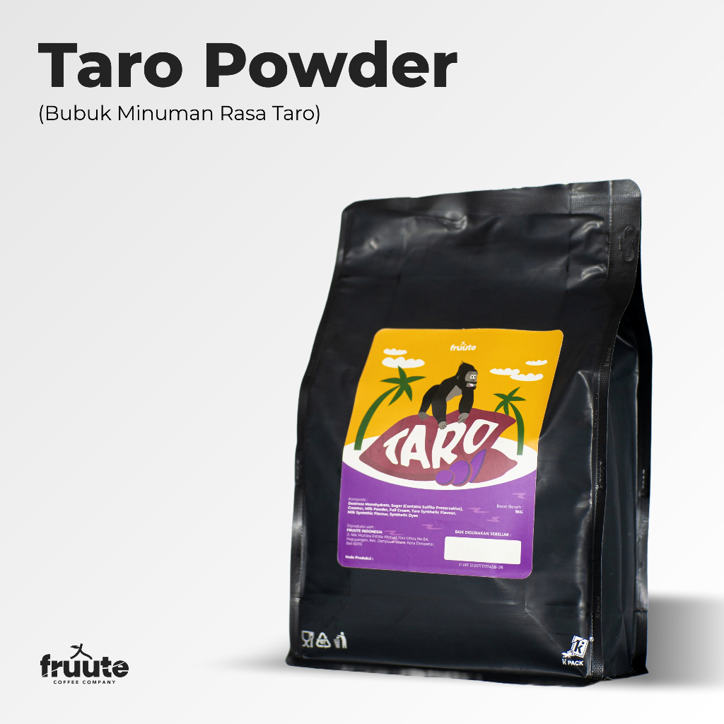 

Taro Powder (Bubuk Minuman Rasa Taro) - 1kg