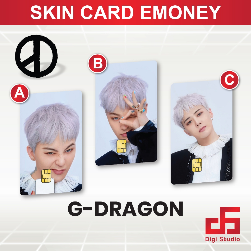

Digi Studio - Skin Card G-DRAGON - Emoney / Flazz / ATM / Credit Card