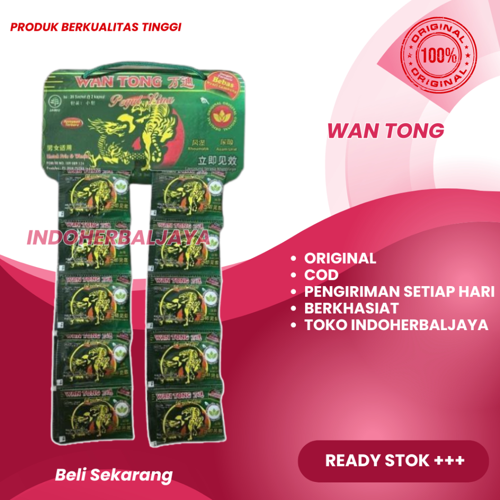 

Wan-tong Kapsul Original 20 Sachet