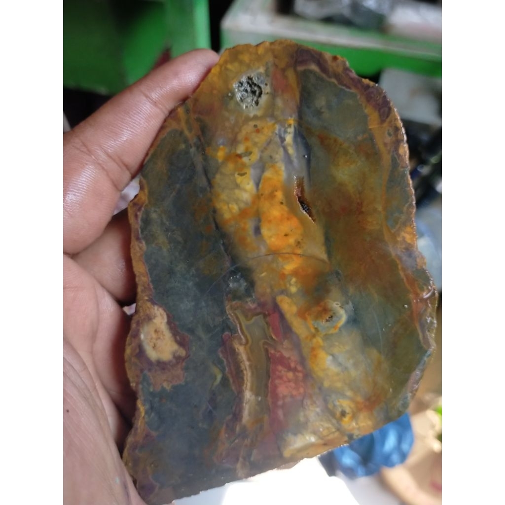 batu bahan natural pancawarna garut