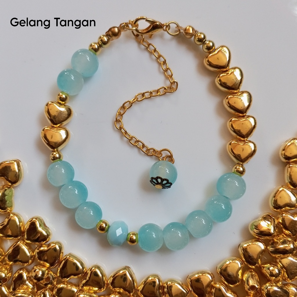 Gelang mutiara air tawar lombok | Konektor masker mutiara air tawar lombok