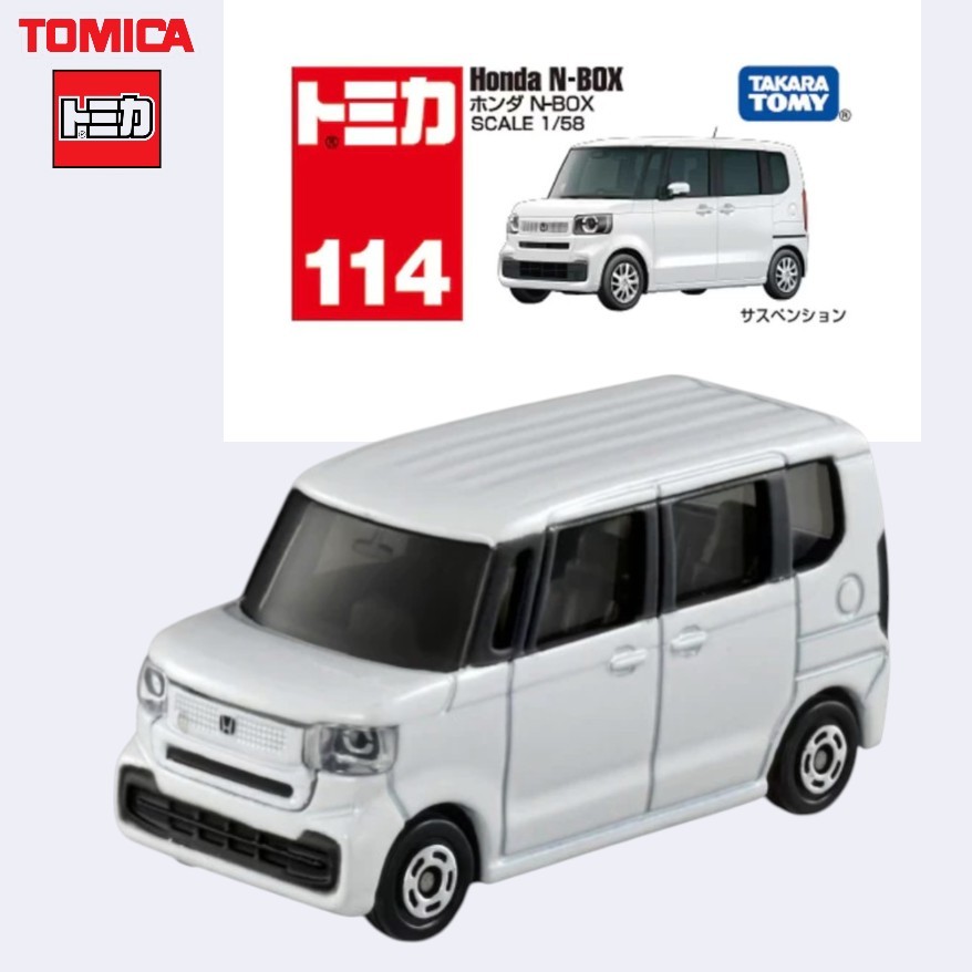 Tomica Reguler 114 Honda N-Box Putih