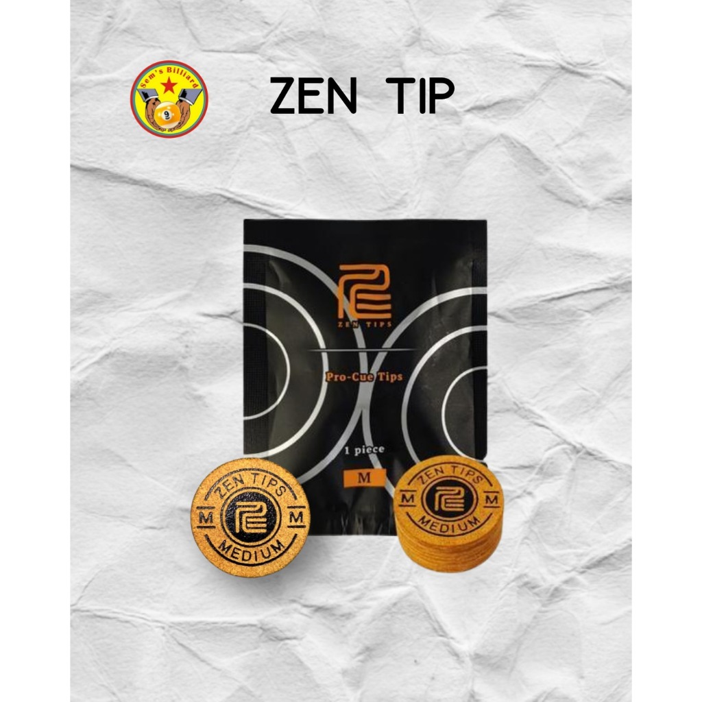 Zen Tip Original Medium - Tip Stick Billiard - Billiard