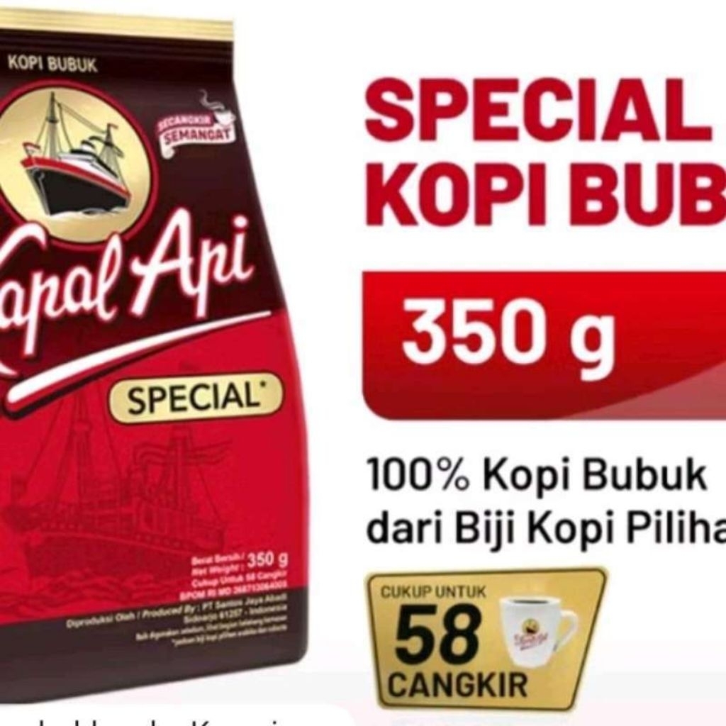 

KAPAL API Bubuk Special Merah 350 gram