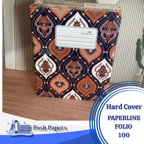 

BUKU PAPERLINE HARD COVER FOLIO 100 LEMBAR