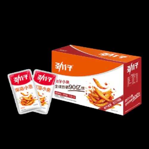

Jinzai Food Ikan Teri Goreng PER BOX isi 20pcs Berbumbu Hot & Spicy / Spicy