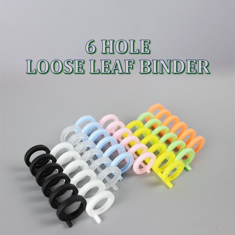 

Binder loose leaf 6 hole / ring binder loose leaf / kertas binder