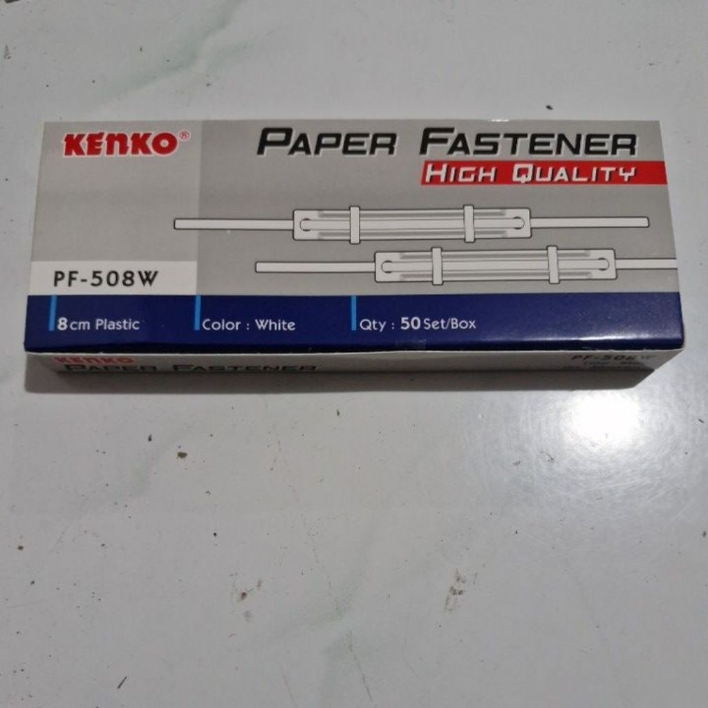 

PAPER FASTENER KENKO PF-508 / PENGIKAT KERTAS PUTIH