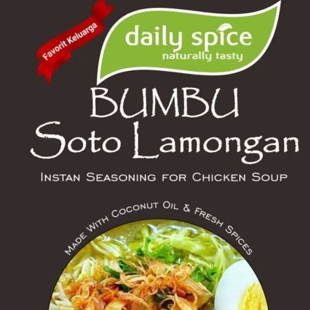 

Bumbu Soto Lamongan Tanpa Pengawet & MSG, Menggunakan Minyak Kelapa dan Garam Laut Kusamba 65g