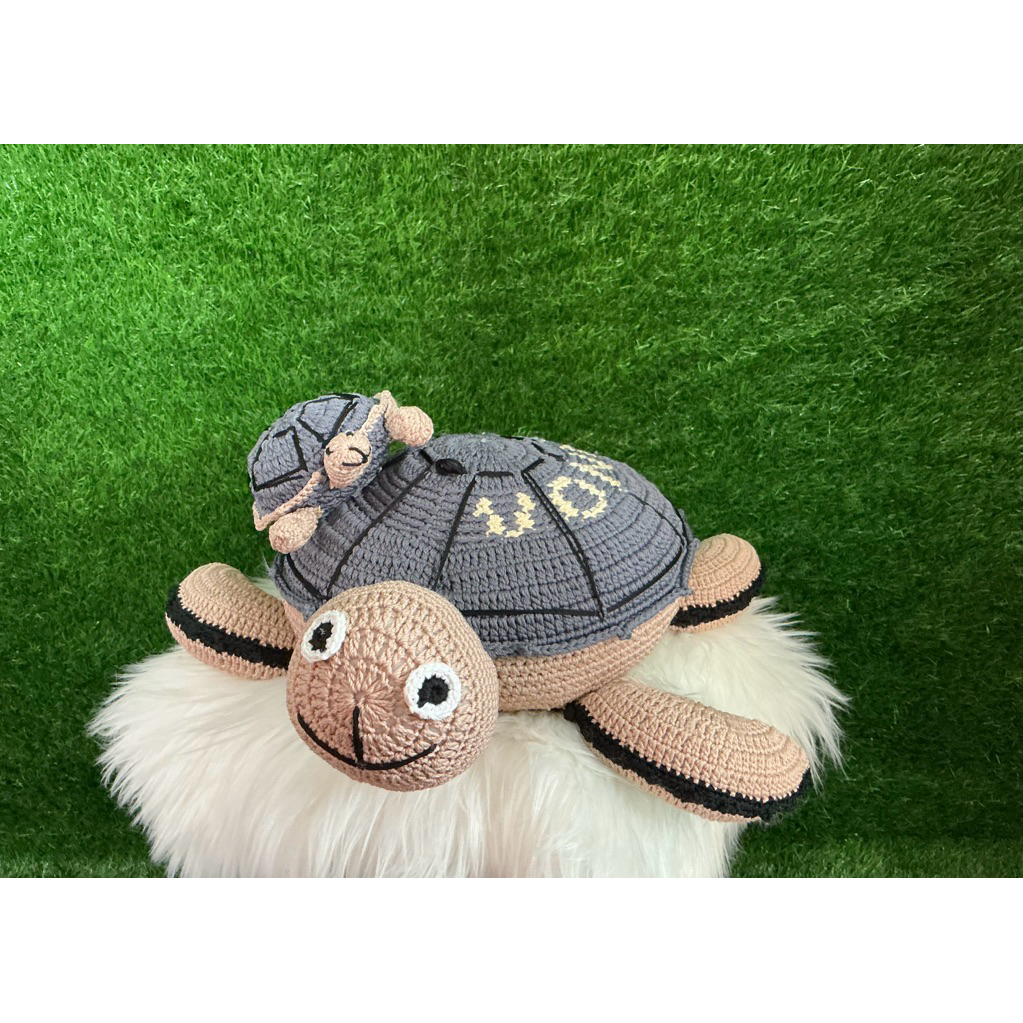 Boneka Rajut Kura-Kura