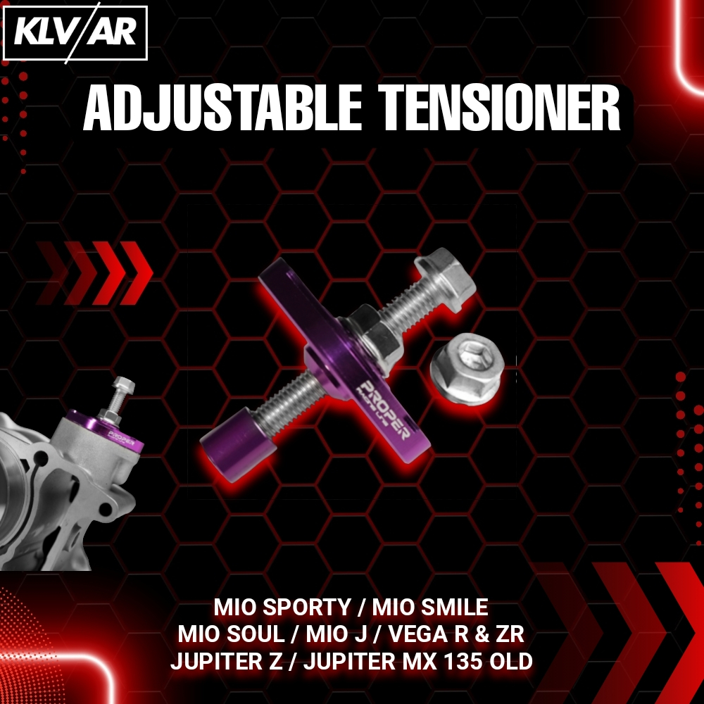 PROPER RACING LINE ADJUSTABLE TENSIONER MIO SPORTY MIO SOUL MIO J VEGA R JUPITER Z JUPITER MX 135 OL