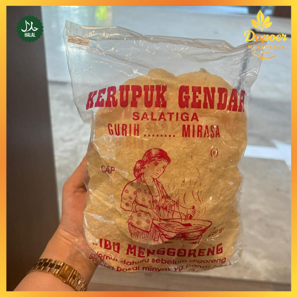 

kerupuk gendar renyah gurih 250 gram khas jawa tengah