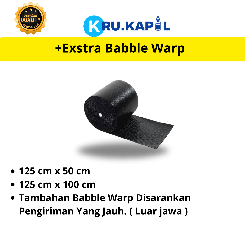 

Tambahan babble Warp Untuk packing Lebih aman