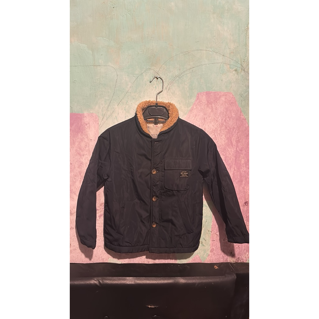 jaket parka anak dalam bulu brand zara