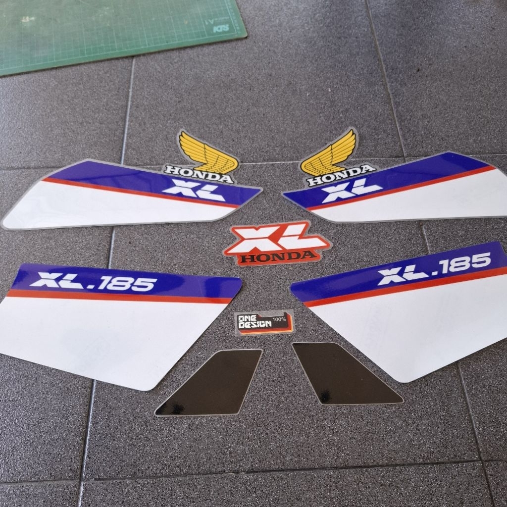striping xl 185 honda