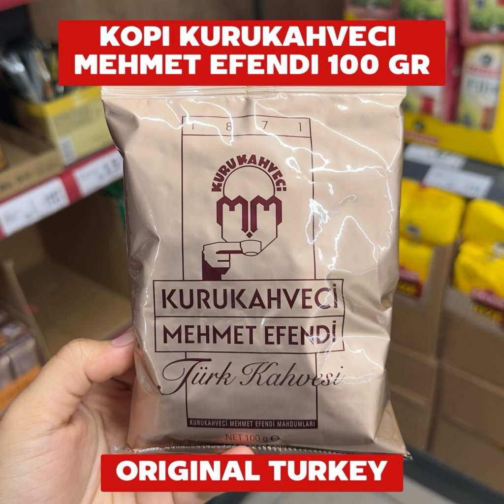 

Kopi Kurukahveci Mehmet Efendi 100 Gr Coffee Original Turki Turkey