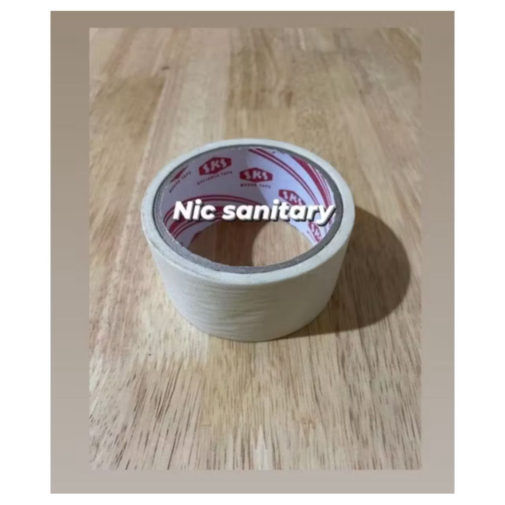 

Lakban kertas 2" / 48MM /4,8cm (per pcs grosir)