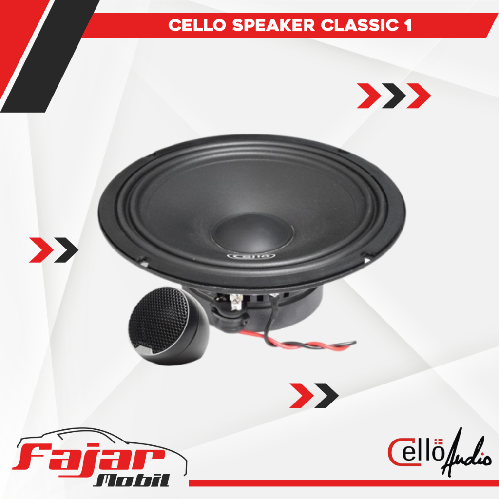 SPLIT CELLO CLASSIC 1 ORIGINAL 6 INCH SPEAKER AUDIO MOBIL / SPEAKER CELLO 6 INCH