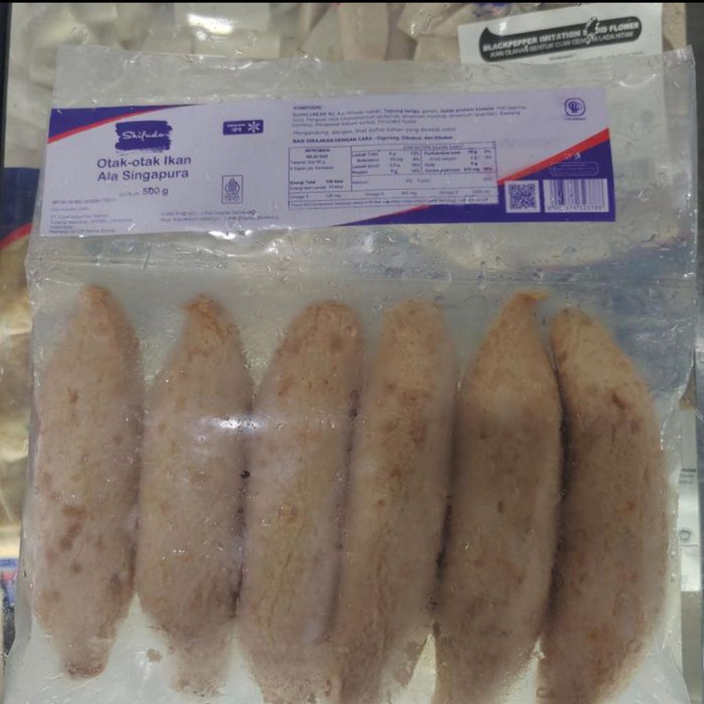 

shifudo seafood otak otak ikan berat 500 gram frozen food