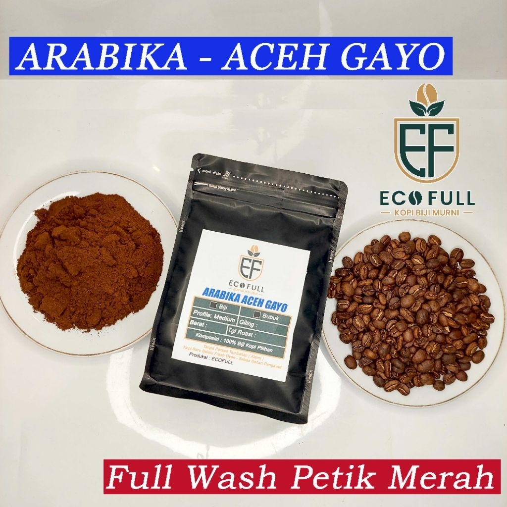 

kopi Arabika Aceh Gayo petik merah full wash